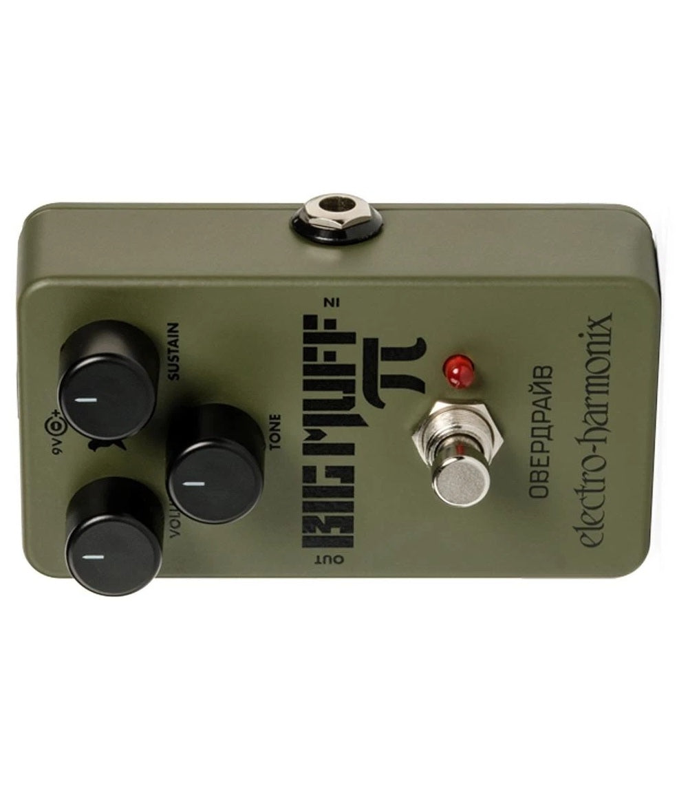 zzzz... Electro-Harmonix EHX OD Green RUSSIAN Big Muff Pi Fuzz Guitar Effect Pedal Stompbox NEW