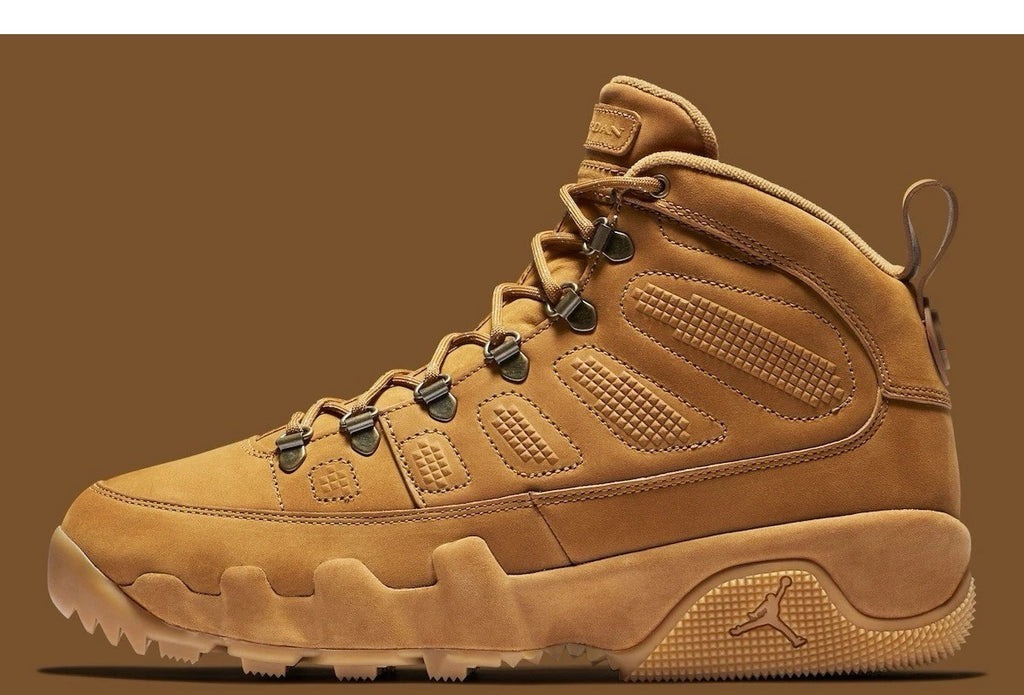 W...AIR Jordan 9 Retro Boot Wheat (2025) AR4491-700 - Men's Sizing  11 - Brand NEW