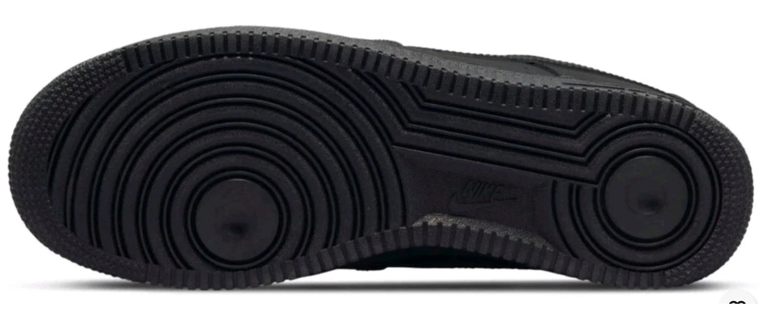 W...NIKE Air Force 1 Low '07 Triple Black Mens Black Sports Sneaker CW2288-001 Size 11 BRAND NEW